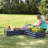 Katherynn L-Shaped Galvanized Steel Raised Garden Bed - 59.5" x 59.5" x 11.75" - Dark Gray-1686986470