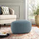 Adna 26.5'' Triangular Upholstered Ottoman