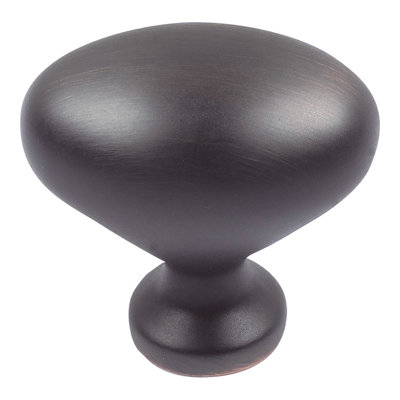 Robin Egg 1 1/4" Length Oval Knob