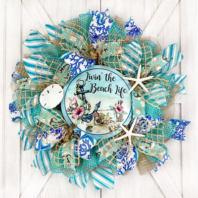 Handcrafted Faux 18'' Wreath