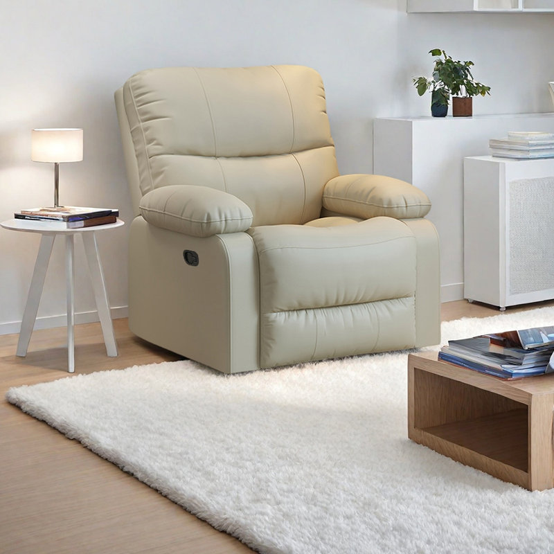 Fauteuil inclinable luxueux avec angles réglables Luxe, Beige