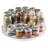 iDesign Recycled Plastic Lazy Susan Turntable Organizer, Pantry, Bathroom, General Storage and More, The Linus Collection - Clear-1587133287
