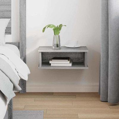 40cm W Manufactured Wood Bedside Table