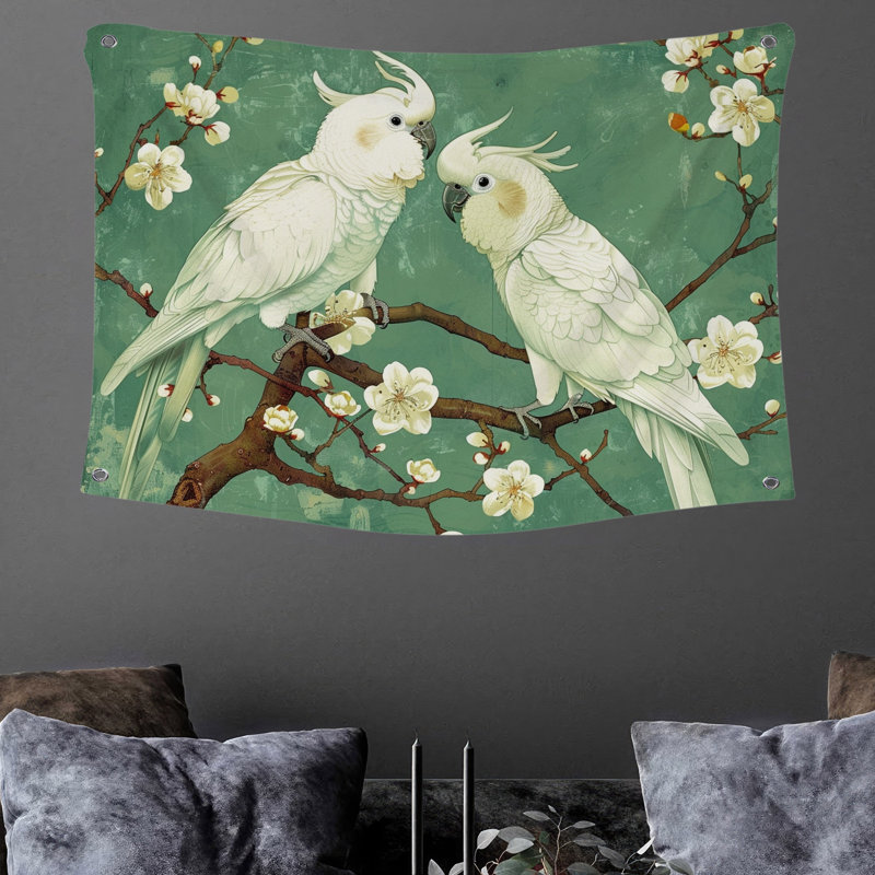 Tapisserie en microfibre, H 88 po x l 104 po