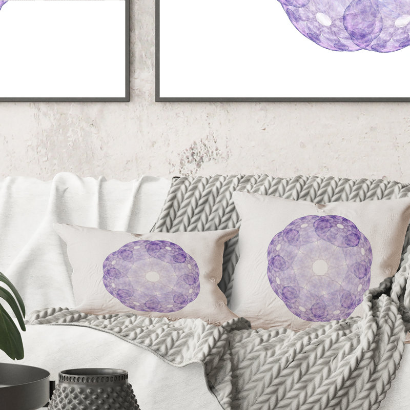 Abstract Reversible Throw Pillow