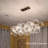 Baltser 10 - Light Dimmable Kitchen Island Bubble Glass Chandelier-523211245