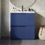 Meuble-lavabo autoportant de 30 po avec lavabo en céramique et tiroirs à extension complète-2132280672