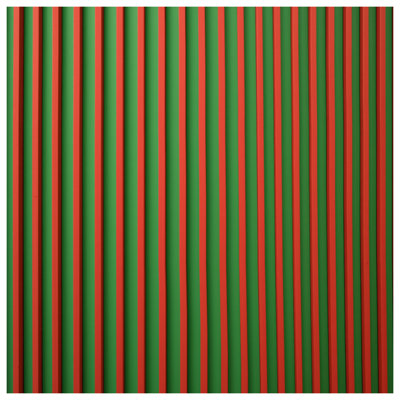 Green Red Vertical Stripes Wall Tapestry - Striped Wall Decor