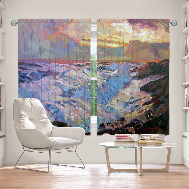 Rideau simple obscurcissant avec passe-tringle Delaughter, L 56 po x L 78 po
