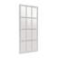 Miroir mural en bois blanc