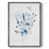 Toile avec cadre noyer