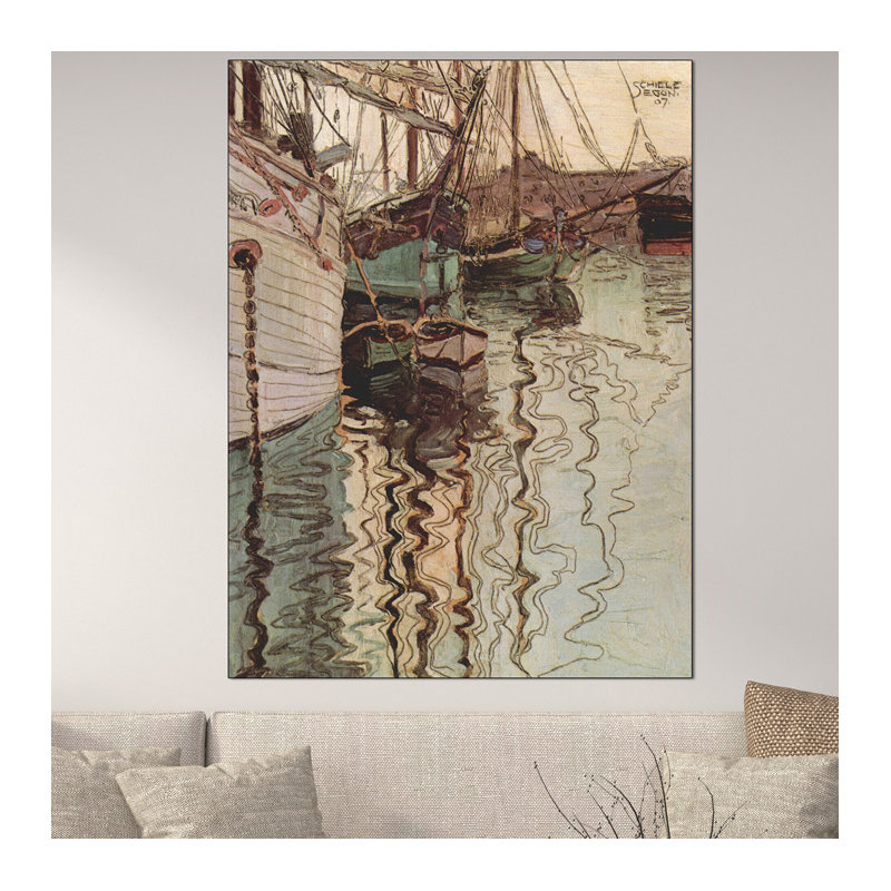 Egon Schiele - Wrapped Canvas Painting, 120cm H x 90cm W x 1.8cm D
