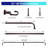 Aariel Steel Adjustable 1'' Single Curtain Rod-19324272-19324269