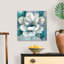 Art mural bleu sarcelle Magnolia II-304354952-384551214-384551211