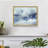 Blue Cloudscape -Framed Print - Restickable