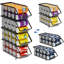 Can Organizer Of 4 Pack,Stackable Can Organizer For Pantry, Soda Storage, Soup Soda Can Dispenser, Can Storage Rack For Pet Food Cans