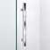Prism Plus 40" W x 40" D x 74.75" H Frameless Neo-angle Hinged Shower Enclosure with Base Included