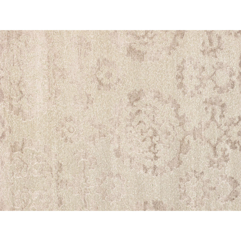 Transitional Hand-Knotted Beige/Light Brown Area Rug