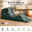 Chaise de yoga 2 en 1 pliable avec housse amovible lavable, méridienne ergonomique et banc de lit pour Home Studio-1959189586
