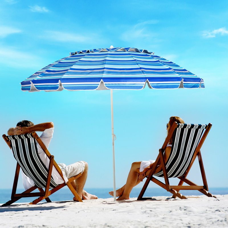 Mccray 220cm Beach Parasol