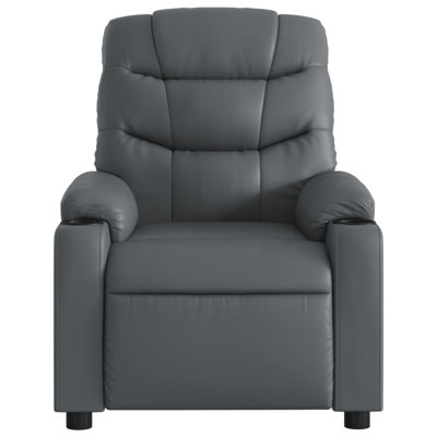 Faux Leather Recliner