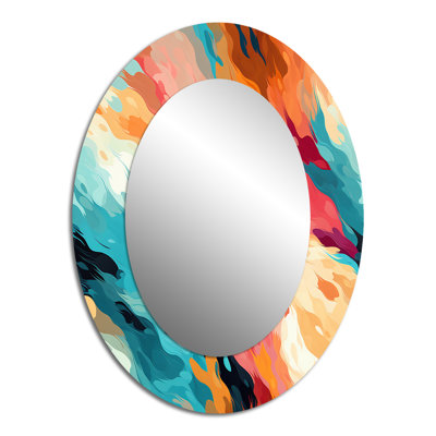 Tatawan - Modern Oval Wall Mirror