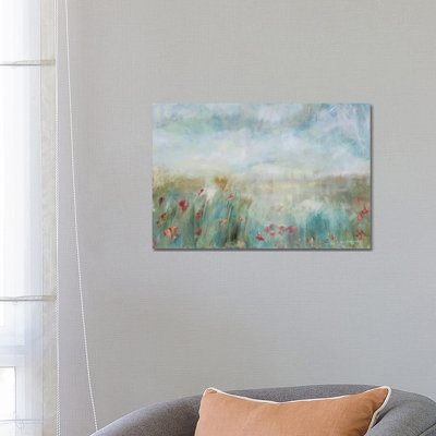 Wild Garden - Wrapped Canvas Painting