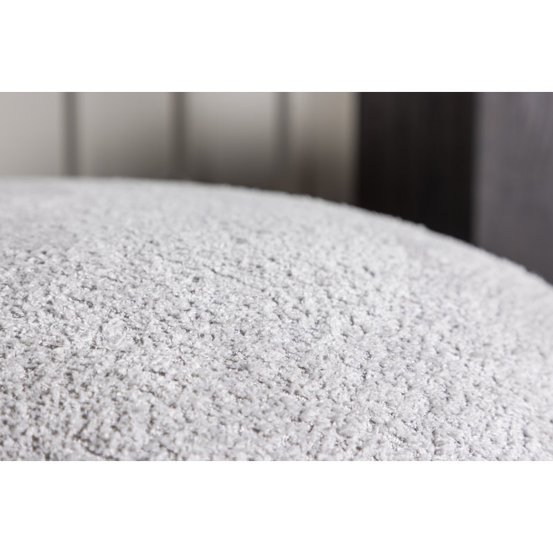 Azaleah 74cm Wide Round Pouf Ottoman