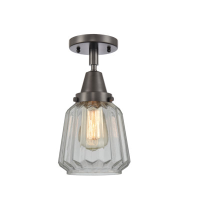 Vinny - Oil Rubbed Bronze - Semi-Flush Mount