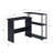 Rectangular Writing Desk With Side Shelf-847540631