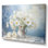 «White Daisy Efflorescence Bouquet Serenity III», reproduction sur toile