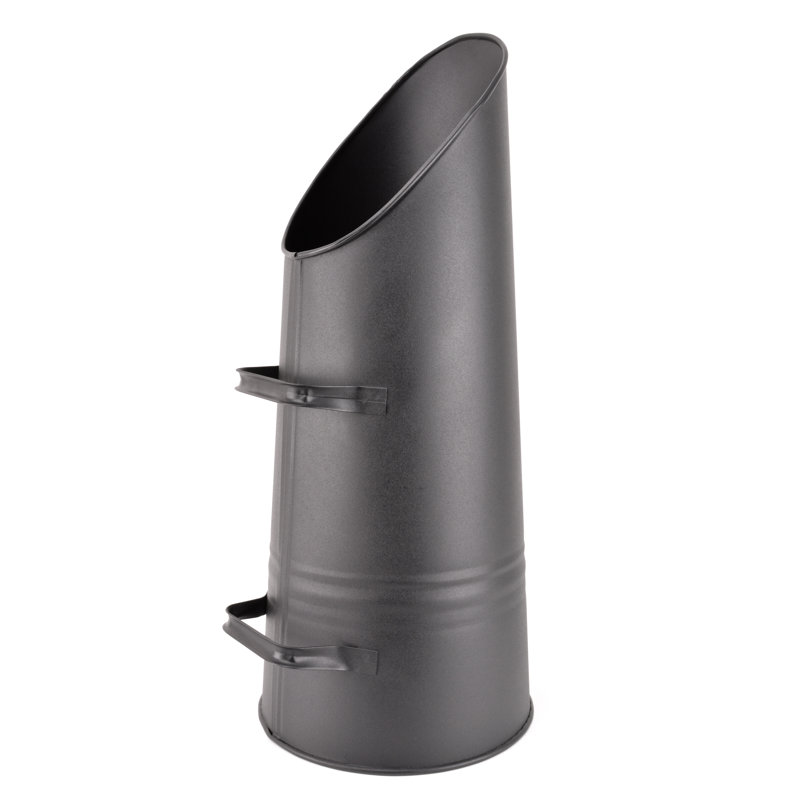 Steel Log Carrier, Black