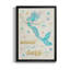 Mermaid Kisses - Peinture sur toile encadrée-2105961847-2105961846