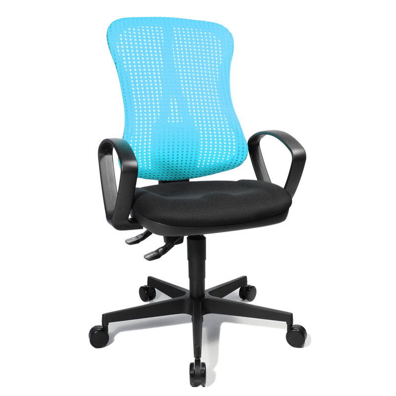 Office Chair, Black/Blue