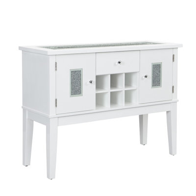 Buffet décoratif blanc