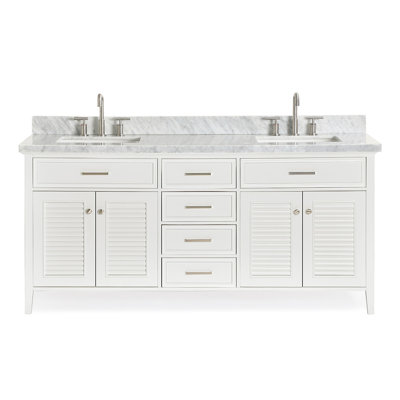 Ensemble de meuble-lavabo double 73 po Hamil