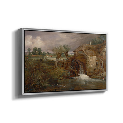 Un moulin près de Colchester, v. 1833 - John Constable, toile tendue avec châssis