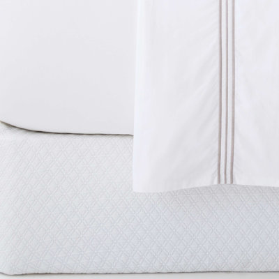 Diamond Matelasse Box Spring Cover