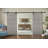 Sliding Double Barn Doors with Hardware Planum 0020 Grey Oak 13FT Rail Hangers Sturdy Set Modern Solid Panel Interior Hall Bedroom Bathroom Door-56" x 84" (2* 28x84)-Black Rail-53143466