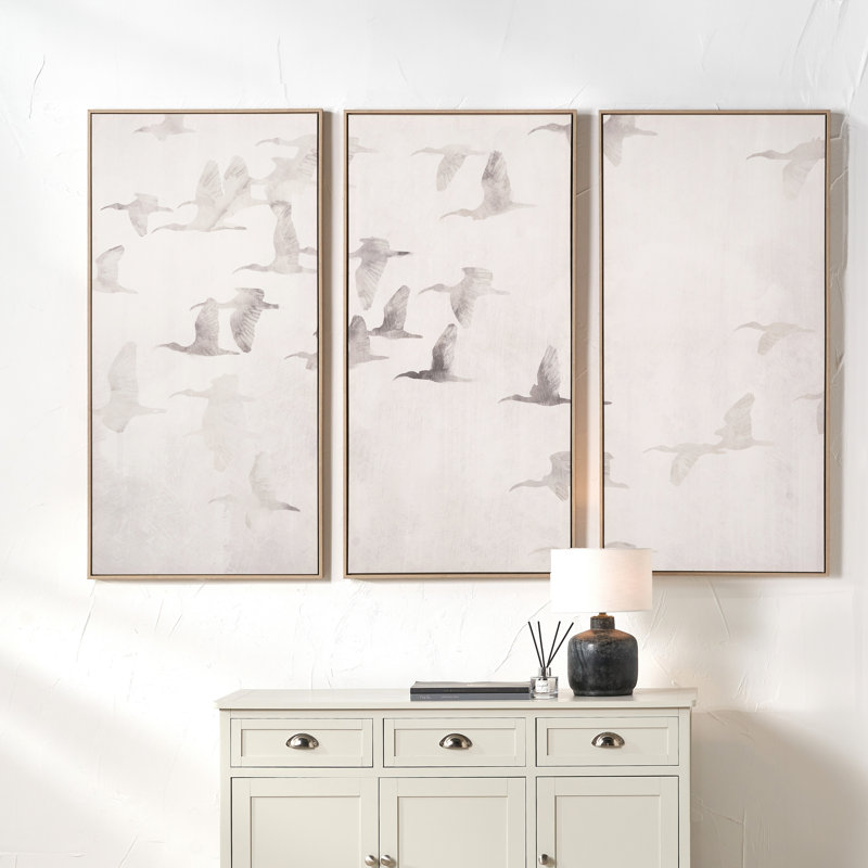 3 Piece Floater Frame Set on Canvas
