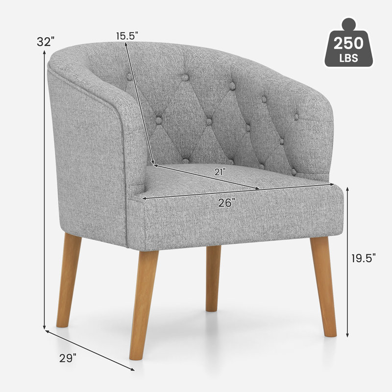 Fauteuil de 29 po Kamor
