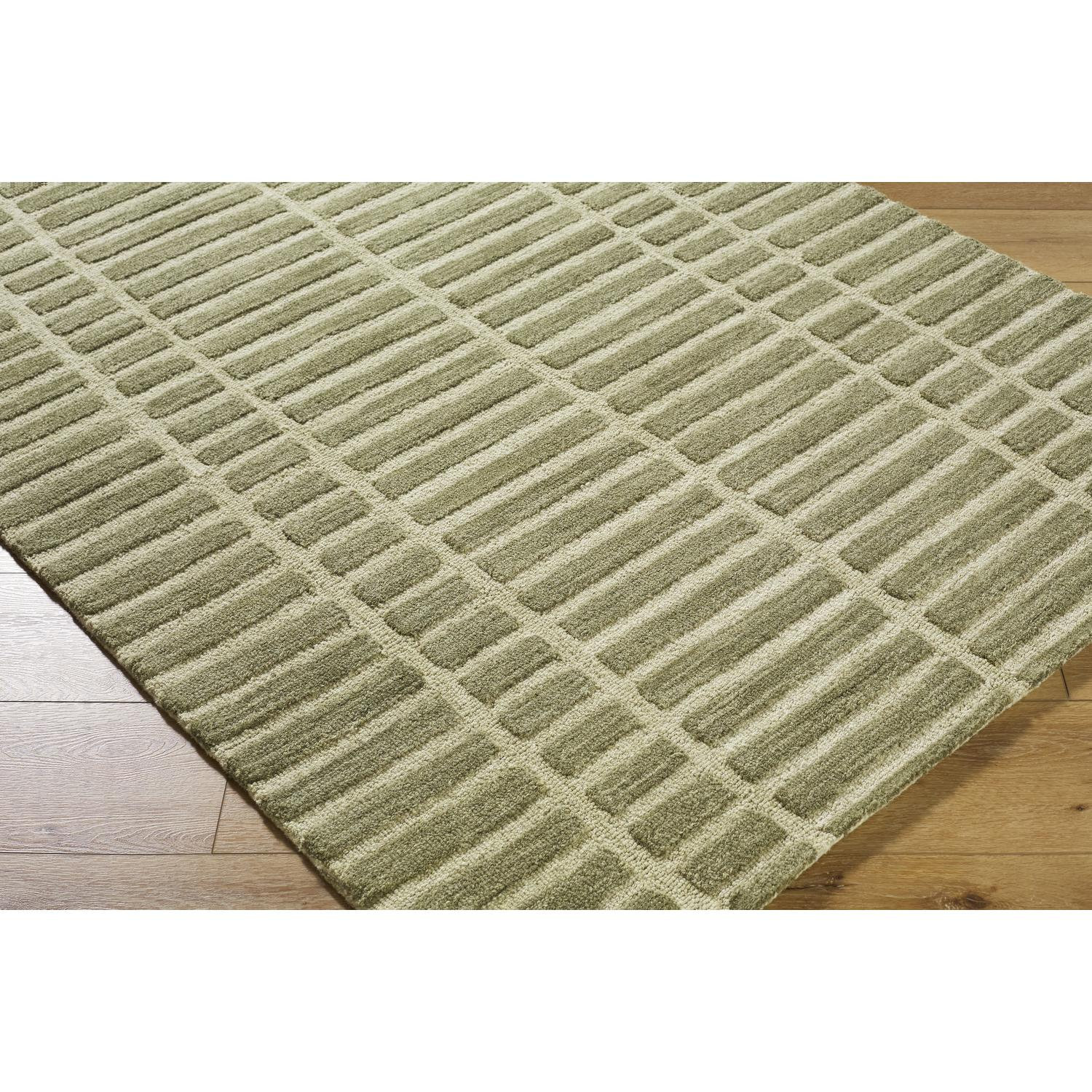Wright Hand-Tufted Geometric Rug, Rectangle 2' x 3'