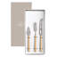 Fantasia Pewter Cheese Knives - 3 Pieces - Light Blue-384434041