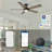 Geovoni 52'' Ceiling Fan with LED Lights