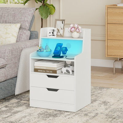 45 cm W Bedside Table