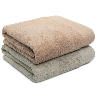 Ensemble de draps de bain 100% coton Lorena