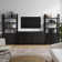 Sideboard And Bookcase Set Entertainment Centre