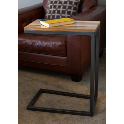 BirdRock Home 20" C Shaped Tray Table