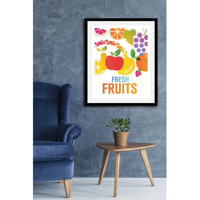 Fresh Fruits - Single Picture Frame Print