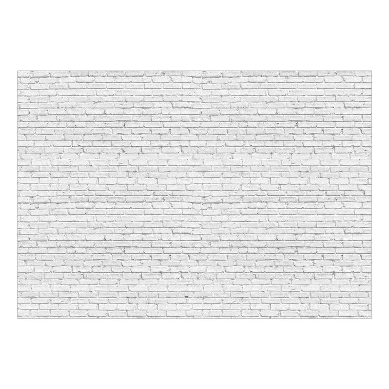 Papier peint brique pelez et collez Hadebrand, L 68 po x l 96 po